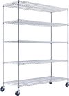 Read Rack 5-Tier Wire Shelving NSF3000