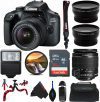 EOS 4000D DSLR Camera with 18 55mm f/3.5 5.6 III Lens Bundle Int. Version