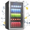 Euhomy Beverage Refrigerator And Cooler ZB21 Beverage Cooler