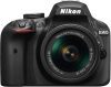 Nikon D3400 w/ AF P DX NIKKOR 18 55mm f/3.5 5.6G VR Black