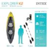 Intex Explorer K2 68307EP Inflatable Kayak Set