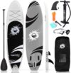 SereneLife Inflatable Paddle Board SLSUPB10 Stand Up