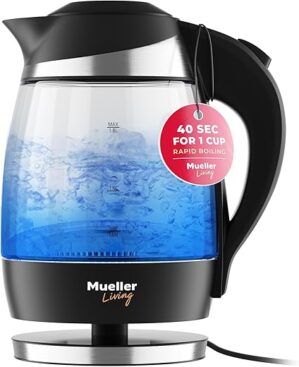 Mueller 1500W Electric Kettle with SpeedBoil Tech