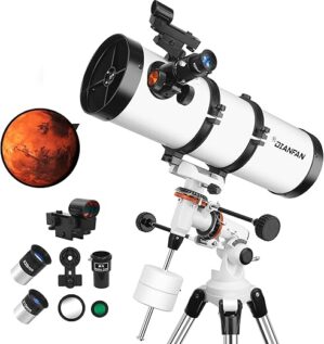 Dianfan 150EQ Astronomical Reflector Telescope with Accessories