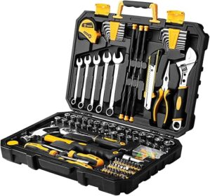 DEKOPRO 158 Piece General Household Tool Set