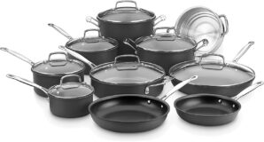 Cuisinart 17-Piece Chef's Classic Nonstick Cookware Set