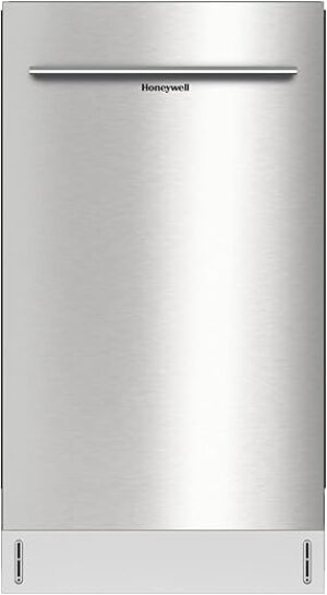 Honeywell 18" Dishwasher, 8 Settings, Stainless Steel