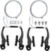 Hmseng 2 Pairs Universal V Bike Brakes Set