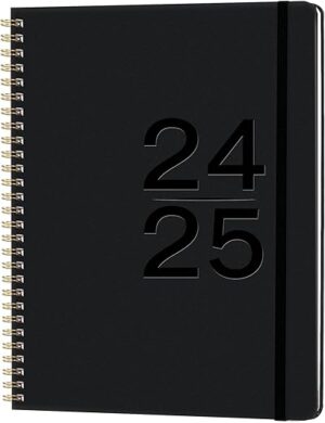 MaaIbok 2024-2025 Spiral Bound Planner, 8"x10
