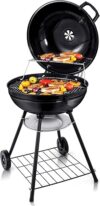 Joyfair 22-inch Charcoal Grill with Thermometer