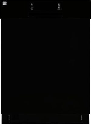 Kenmore 24" Black Stainless Steel Tub Dishwasher