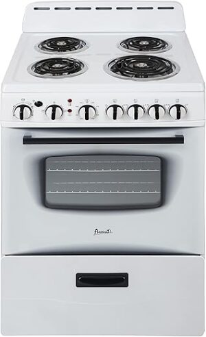 Avanti 24" Electric Range Oven with Glass Door