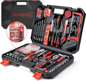 Sundpey 257-Piece Household Basic Repair Tool Kit