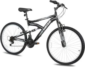 WEIZE 26" 18-Speed Mountain Bike with Suspension