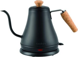 Bodum 27oz Gooseneck Electric Kettle, Matte Black