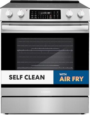 COSMO 30 in. Electric Range with Air Fry
