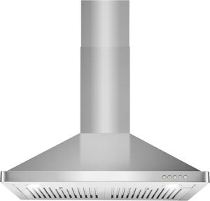 COSMO 30 in. Wall Mount Range Hood with LED
