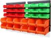 SWANLAKE GARDEN TOOLS 30PCS Wall Mounted Storage Bins