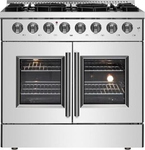 Forno 36" Freestanding Dual Fuel Range with Convection