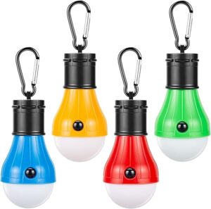 Doukey 4-Pack Portable LED Camping Lanterns