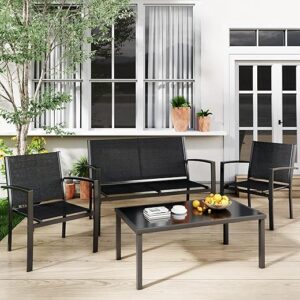 Greesum 4-Piece Outdoor Patio Furniture Set