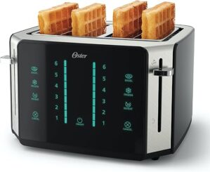 Oster 4-Slice Stainless Steel Digital Toaster