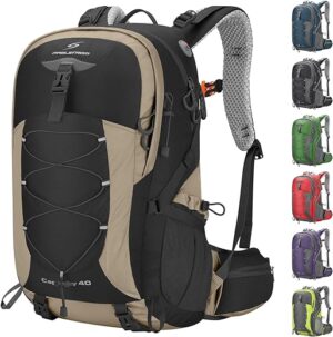 Maelstrom 40L Waterproof Hiking Daypack with Rain Cover