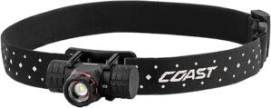 Coast 410 Lumen USB Rechargeable LED Headlamp