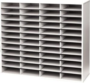 Fellowes 48 Compartment Light Duty Literature Organizer