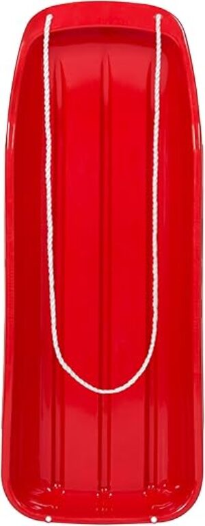 Best Choice Products 48in Kids Plastic Toboggan Sled