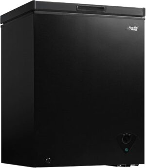 Arctic King 5.0 Cu.ft Chest Freezer, Black
