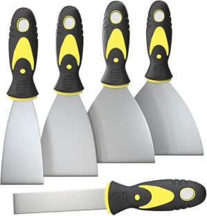 Rerdeim 5Pcs Putty Knife Set, No Rust