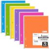 Mead 6-Pack College Ruled Spiral Notebooks