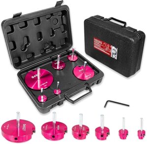 E-cowlboy 6-Piece Plastic Pipe Fitting Reamer Kit