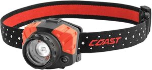 Coast 700 Lumen Dual Color Rechargeable LED Headlamp