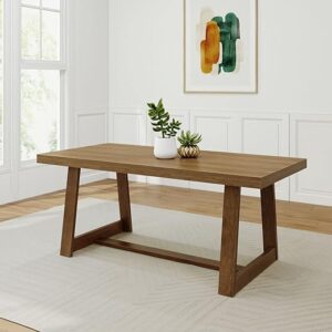 Plank+Beam 72" Solid Wood Rustic Dining Table