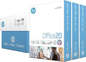 HP 8.5x11 Office Paper, 3 Ream, 1500 Sheets