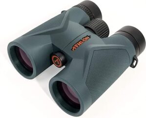 Athlon Optics 8×42 Midas UHD Gray Binoculars