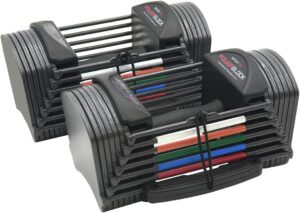 POWERBLOCK Adjustable 3-24 lb. Dumbbell Pair