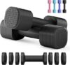 Zempox Adjustable 4-in-1 Dumbbell Set for Women
