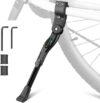 TOPCABIN Adjustable Aluminium Bike Kickstand (Black)