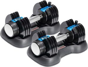 LifePro Adjustable Dumbbells, 15Lb-90Lb, Compact Home Gym