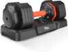 UKEEP Adjustable Dumbbells Set, 5-55LB Pair for Home Gym