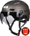 ILM Adult Bike Helmet with LED Lights