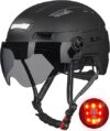 ILM Adult Bike Helmet with LED Lights