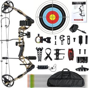 Adult Compound Bow Archery Set, 30-70 Lbs