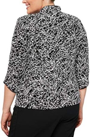 Alex Evenings Women’s Top And Jacket Set