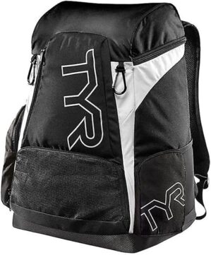 TYR Alliance 30L Black Swimming Backpack