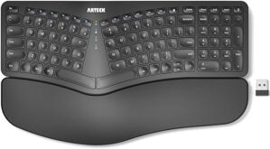 Arteck Wireless Ergonomic Split Keyboard
