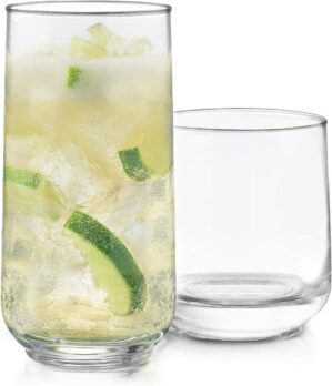 Libbey Ascent 16-Piece Tumbler and Rocks Set
